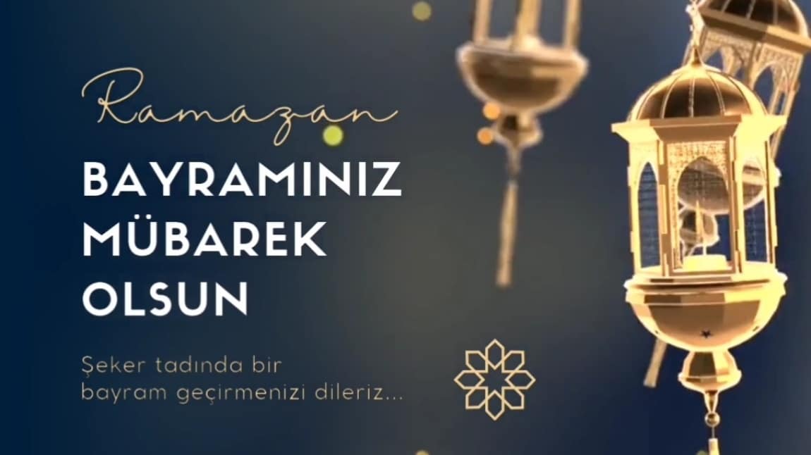 Ramazan Bayramınız Mübarek Olsun! 